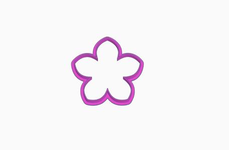 🌸 Flower Cookie Cutter Type 2, Elegant Baking ,