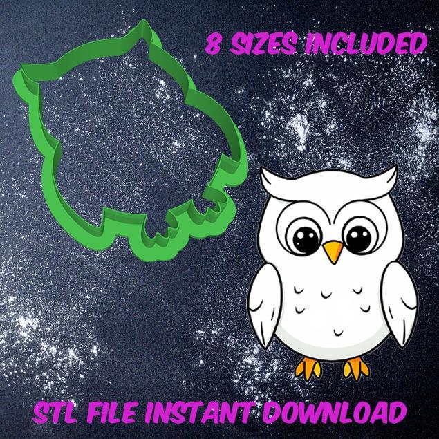 Owl cookie cutter