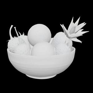 Modern Tropical Fruit Bowl
