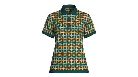 Ladies Print Polo  | Marvelous / Clo3d / obj / fbx