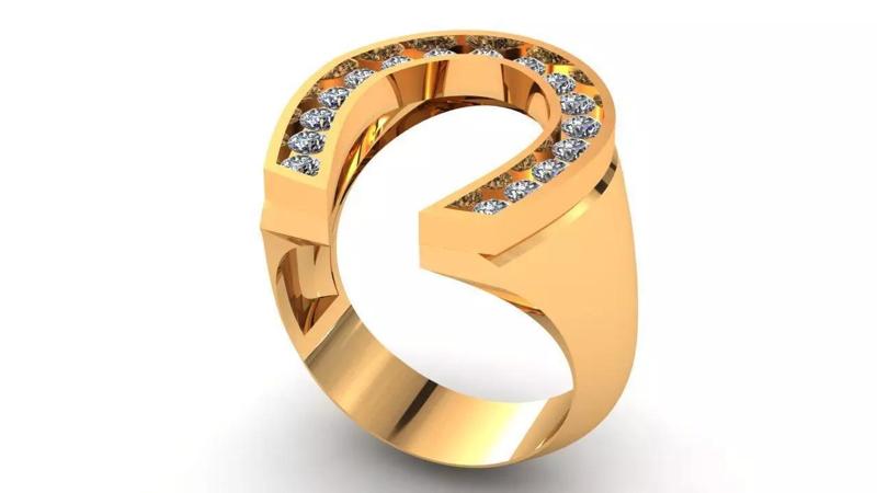 anillo  Herradura Horseshoe Ring