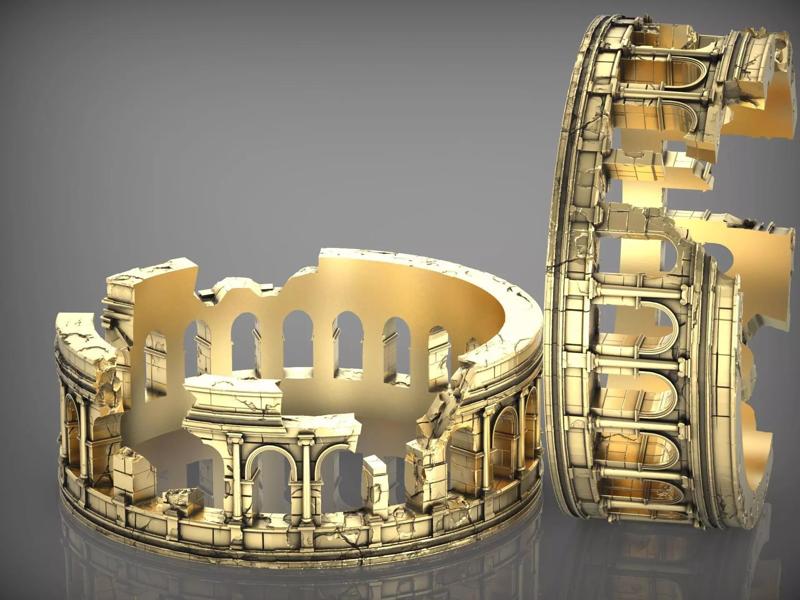 Ring Roman Colosseum