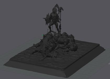 Warframe - Styanax Tonatiuh HD Bust