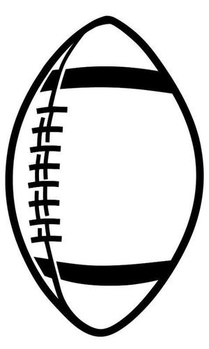 4 sizes - Football Shape Plaque Cookie Cutter - SHARP cutting edges - So Versatile!