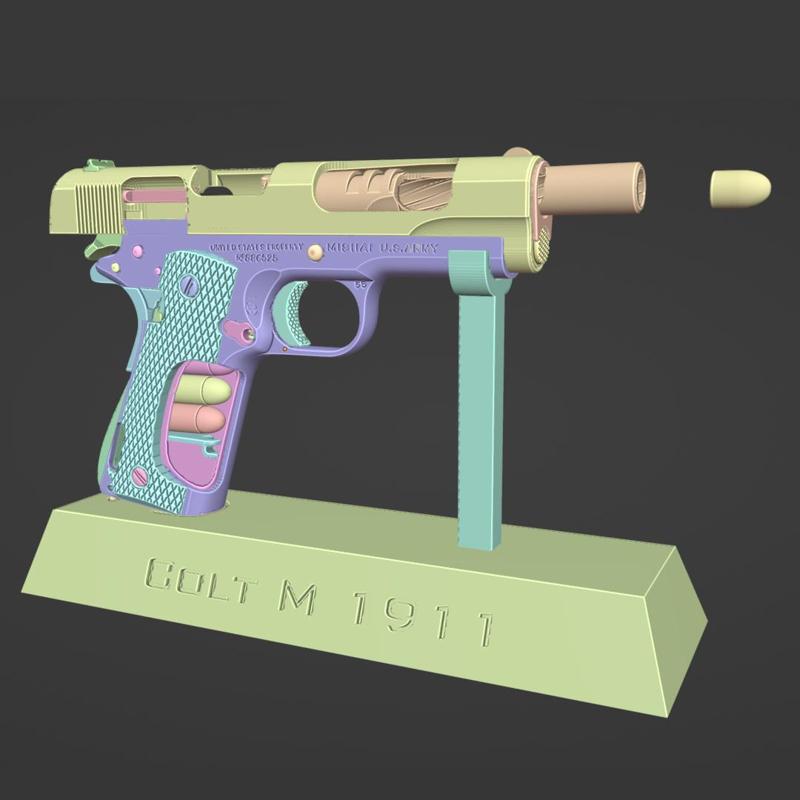 Colt M 1911 Cutaway: The Armory Shelf