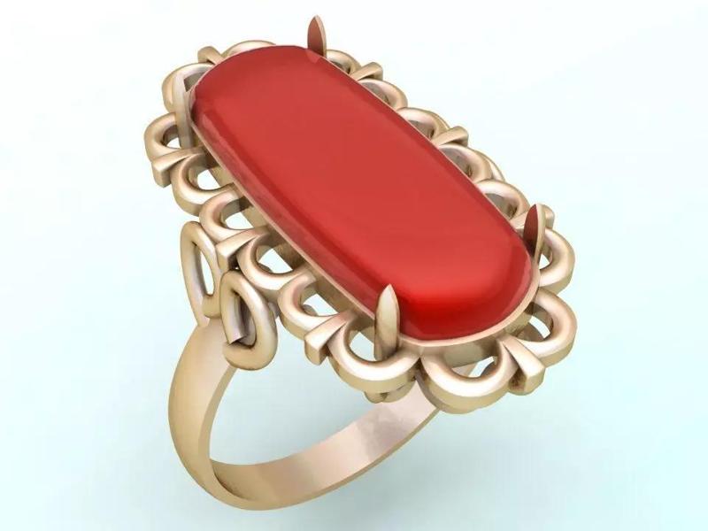 Gemstone Rings - Oval stone ring - Womens Rings
