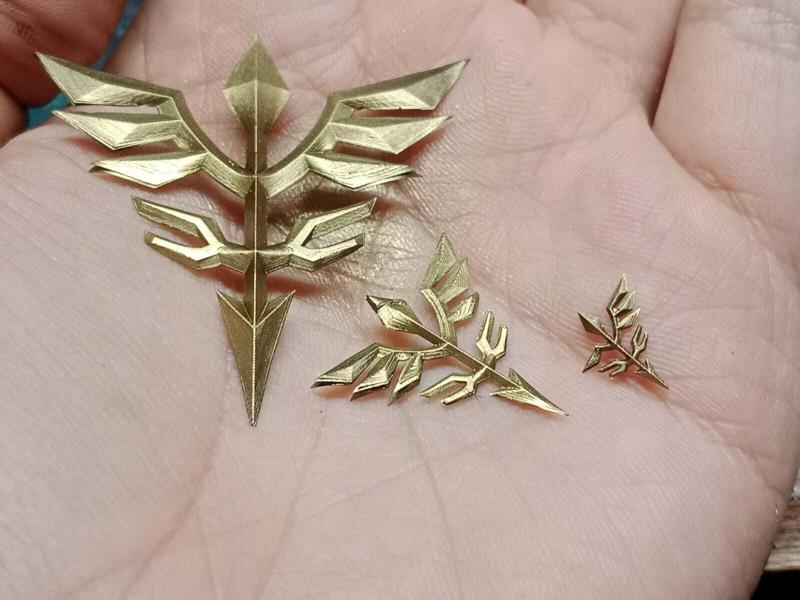 MODEL DETAIL UP PARTS 08 - Neo Zeon symbol