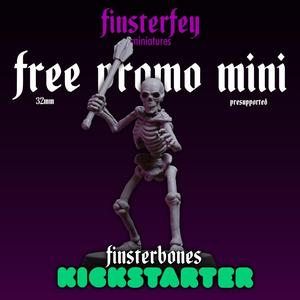 Skeleton with Mace - Free - Kickstarter-Demo