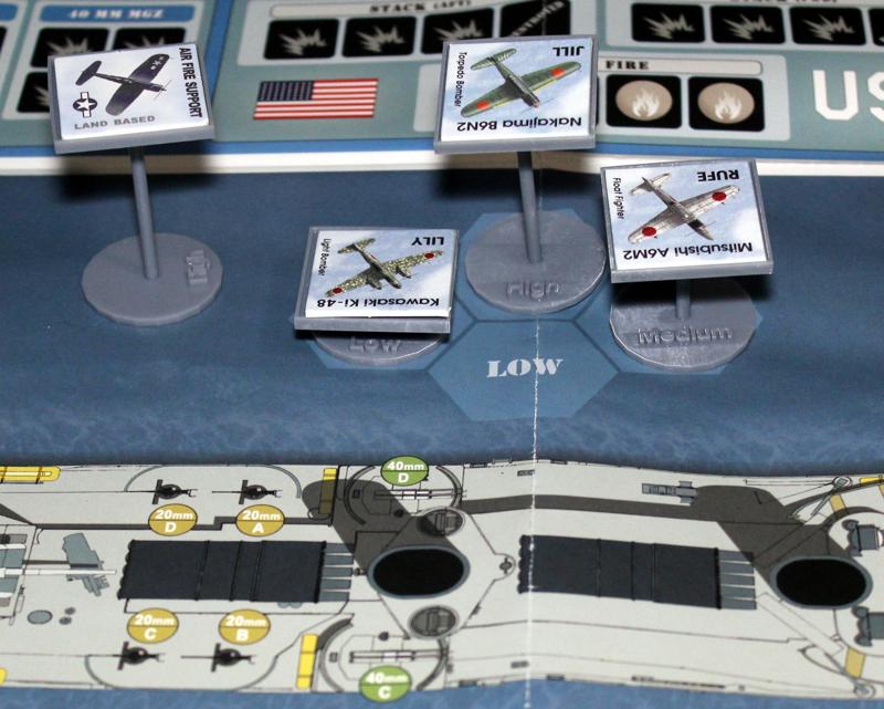 Picket Duty Attitude Aircraft Counter Stands