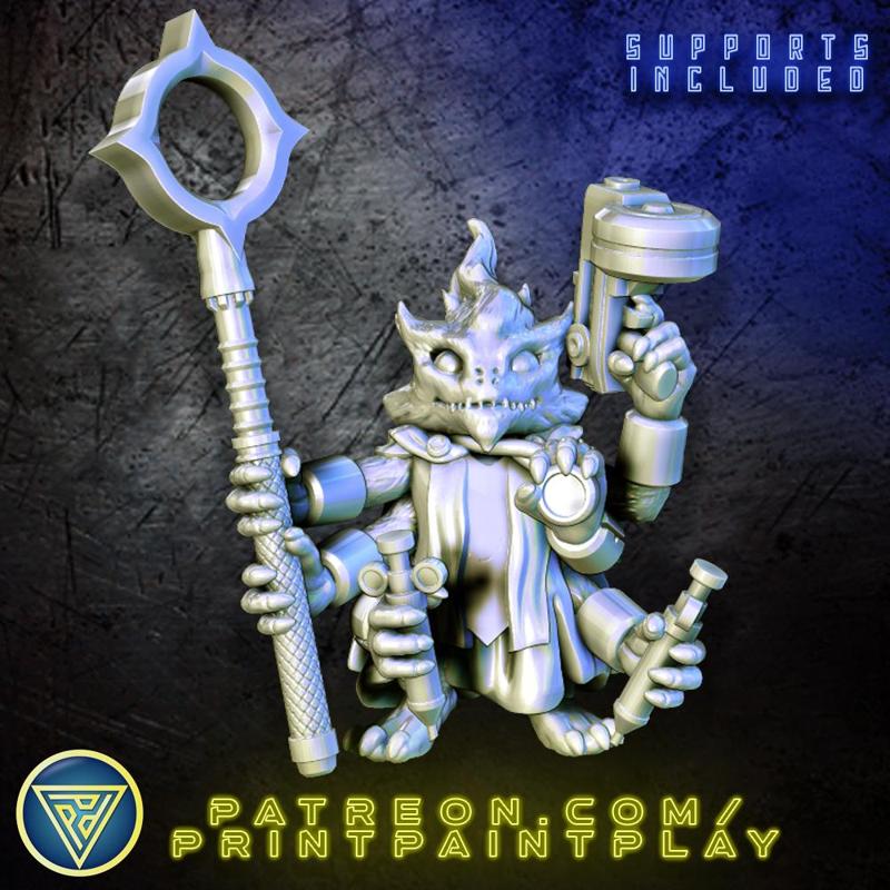 Furry Alien Star Shaman