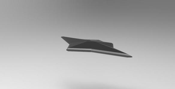 Futuristic Air Drone Prototype