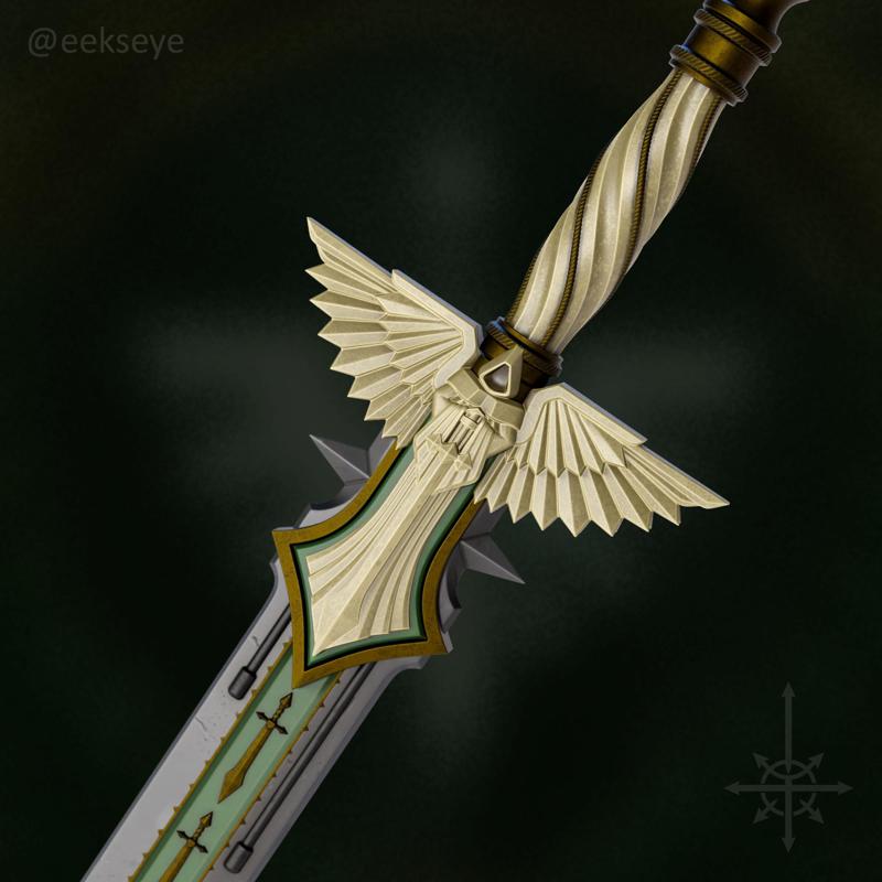 Angels of Death power blade, SM2 sword