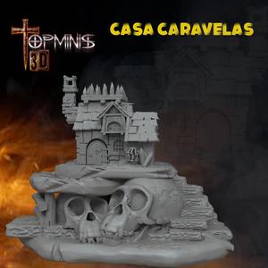 MEDIEVAL HOUSE FOR TABLETOP ROLE-PLAYING GAMES