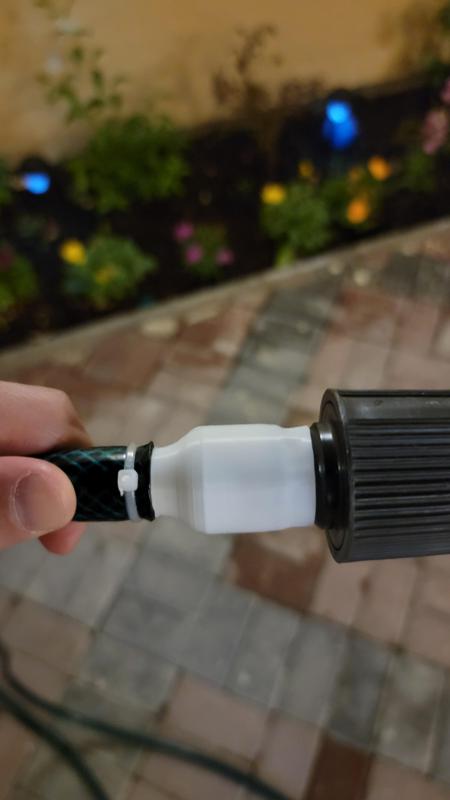 half inch to 1 inch quick hose connector adaptor