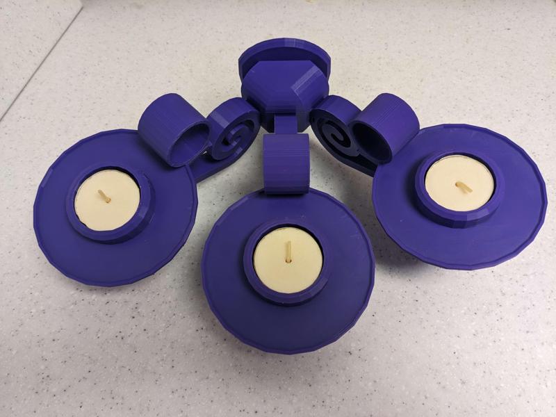 Tea Light Candelabra: Single, Double, & Triple Arm Variants