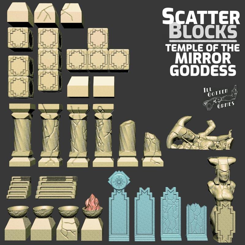 ScatterBlocks: Temple of the Mirror Goddess