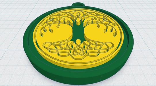 Celtic / Norse - Tree Of Life Pendent 33
