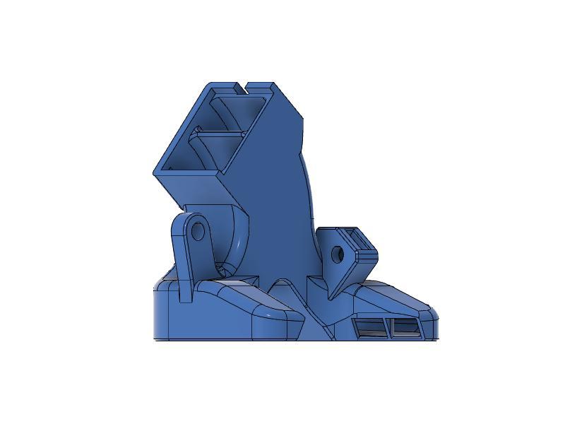 Delta-P fan duct V2-R2 with square nut.