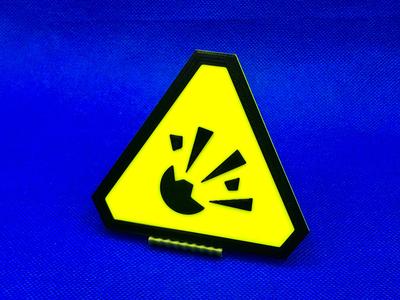 Warning Sign - Explosive