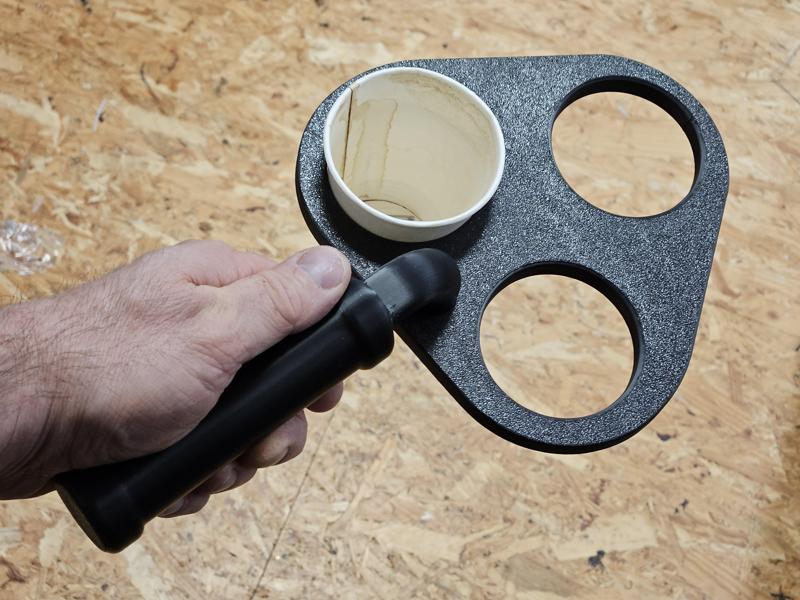 Coffee cup tray Dallmayr coffee machine