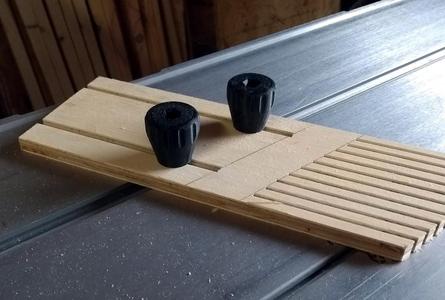 Bosch PTS10 T-Slot Nuts & Hand Knob (M5)