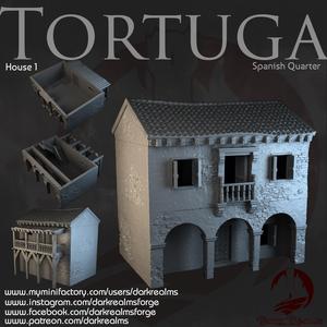 Dark Realms - Tortuga Spanish Quarter - House 1