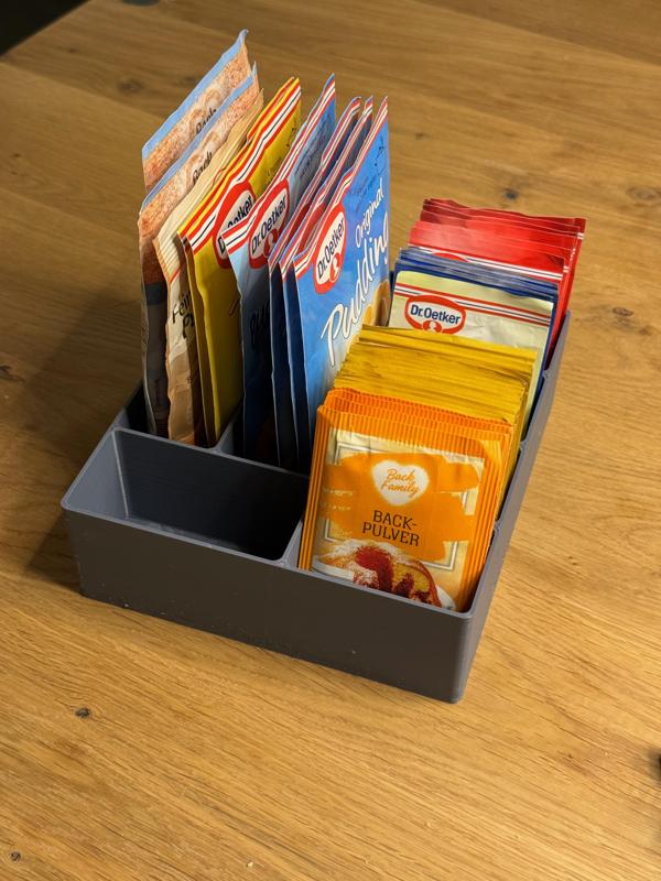 Kitchen box / organizer for baking stuff