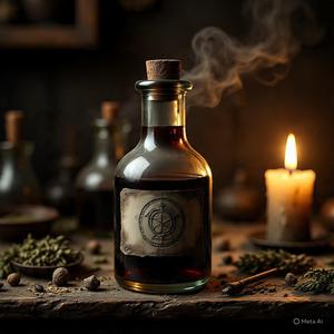 pirate magic potion bottle bottle