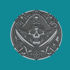 Pirate Medallion