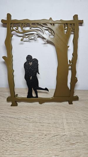 Valentine silhouette