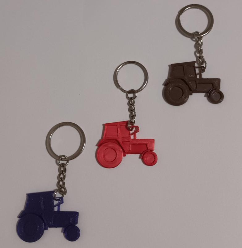 Keychain tractor model / breloczek traktor