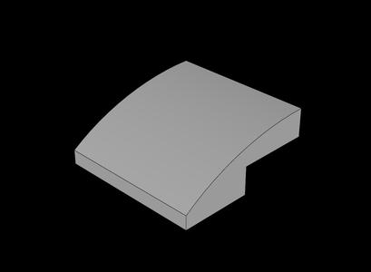 Lego Compatible (15068.dat) Slope Brick Curved  2 x  2 x  0.667