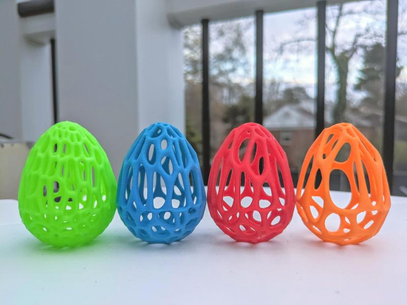 Voronoi Easter Eggs