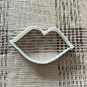 Valentine's Day Kiss Kiss Lips Cookie Cutter
