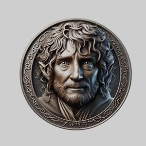 Bilbo Baggins Lord of Rings Medallion for CNC Router Laser & 3D Printer