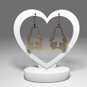 Penguin earrings