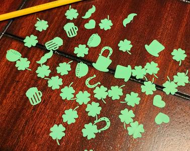 ✤ St. Patrick's Day Confetti ✤