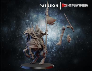 Undead Vampire blood cavalry  support ready