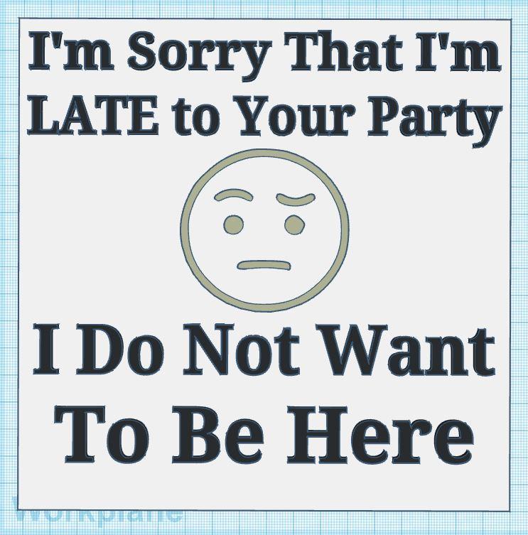 Party Sign
