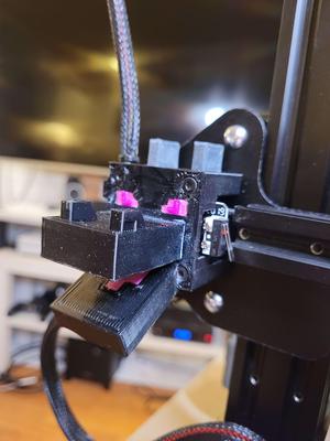 Minecraft Ender Dragon Head X motor cover for ender 3