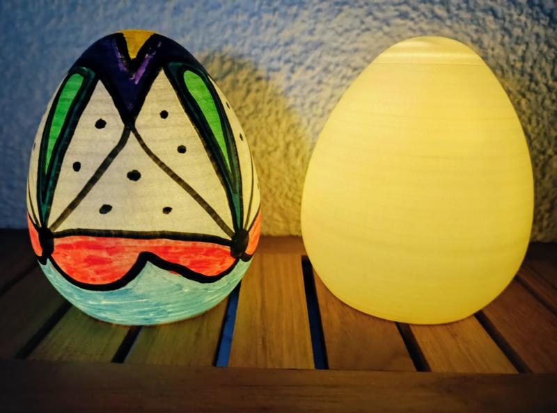 Decorative Easter Egg with LED