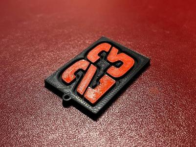 Luca Salvadori 23 Keychain 