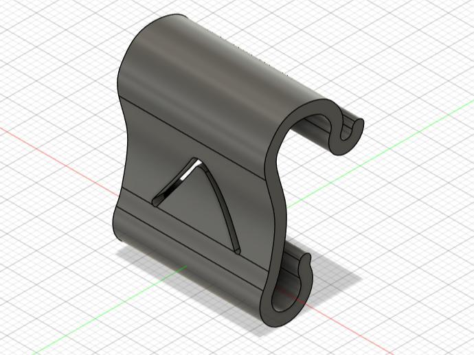 Clip for containers with lip