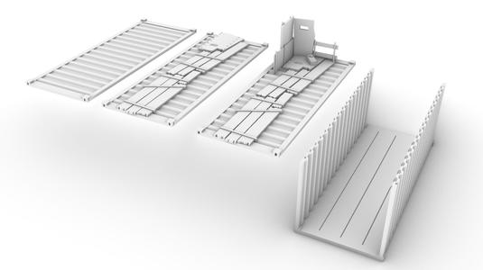 Shipping container...or wasteland fortification