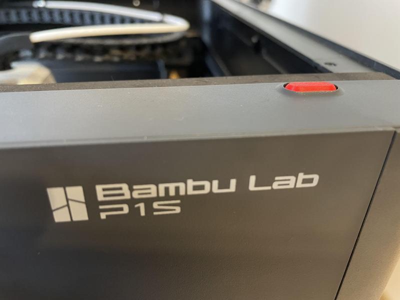 Bambulab P1S - Remix of button module for USB LED Light