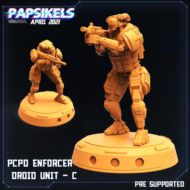PCPD ENFORCER DROID UNIT - C