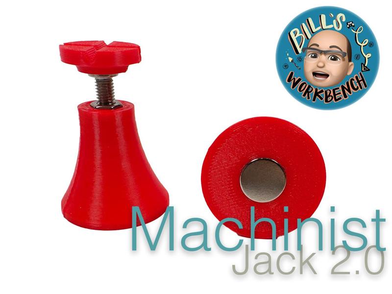 Machinist Jack 2.0 with magnets