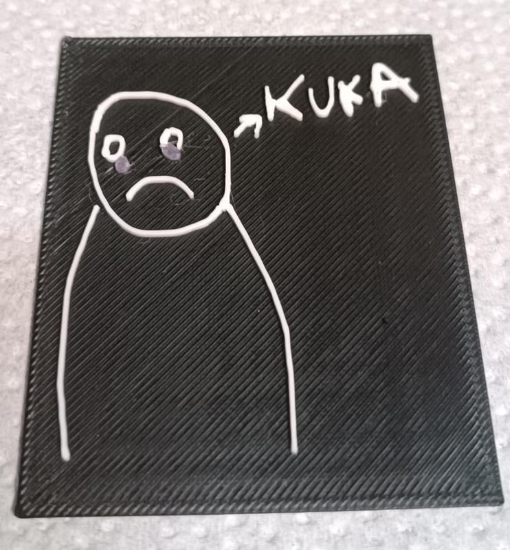 Lágrimas de Kuka por Javier Milei