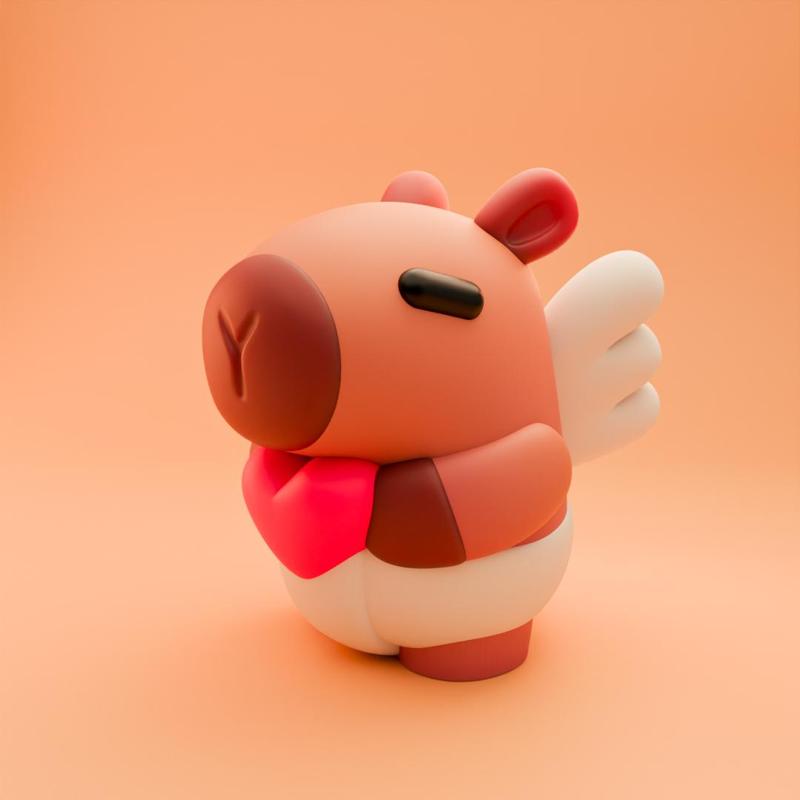 Capibara Cupid / San Valentin / Valentine's Day