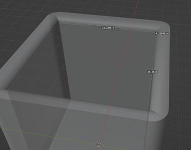 Gridfinity 1x1 Tub (interior 32mmx32mm)